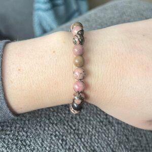 Rhodonite Stretch Bracelet